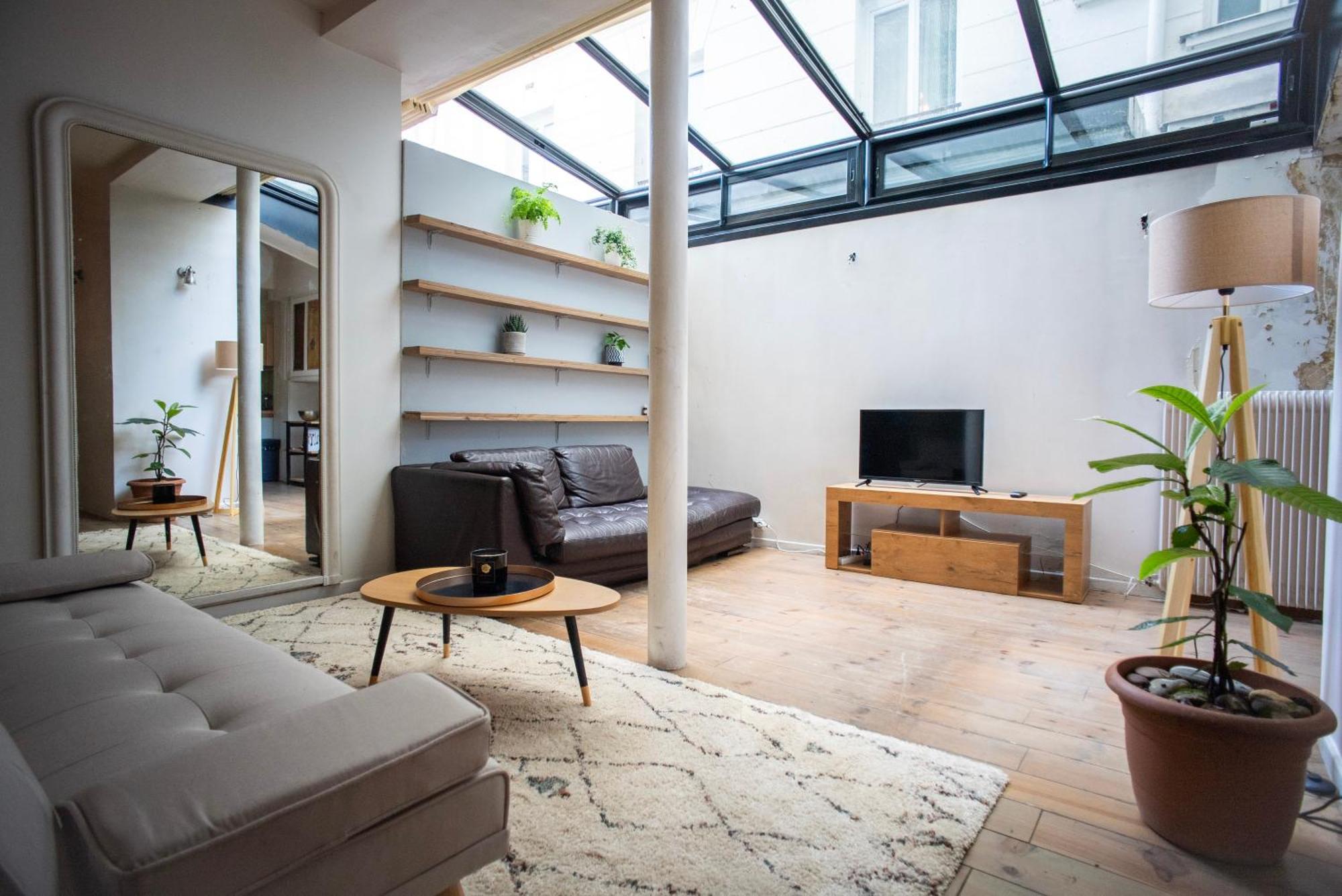 Apartamento Loft Branche Dans Le Quartier Le Plus Tendance De París Exterior foto