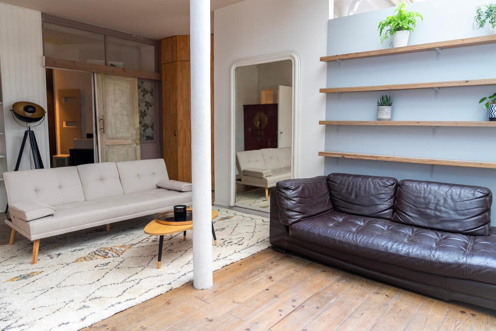 Apartamento Loft Branche Dans Le Quartier Le Plus Tendance De París Exterior foto